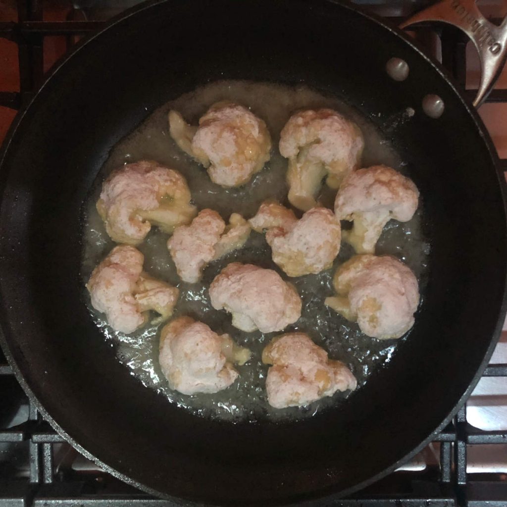 Pan Fried Breaded Cauliflower With Lemon Dill Sauce The Flavor Dance