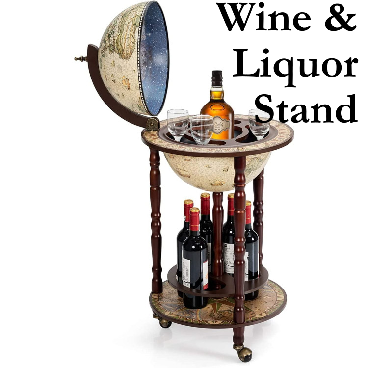 Wine and liquor stand